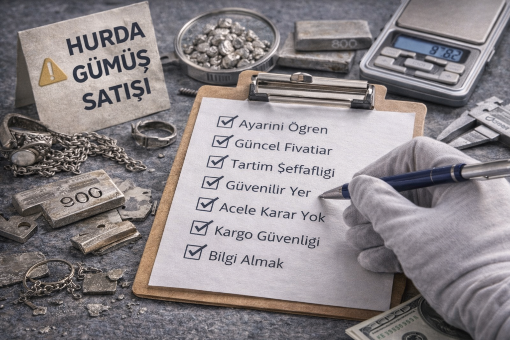 Hurda Gümüş Satarken Nelere Dikkat Edilmeli