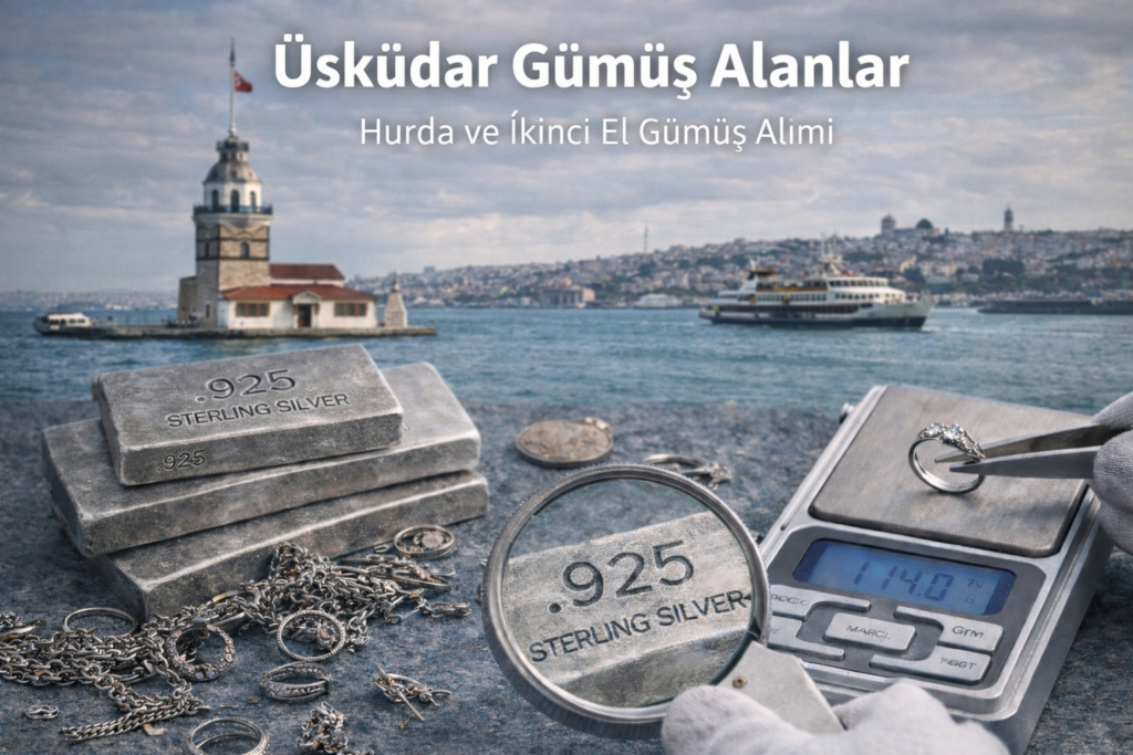 Üsküdar Gümüş Alanlar | Hurda ve İkinci El Gümüş Alımı